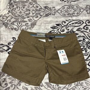 Under Armour Women's Olive Cargo Shorts